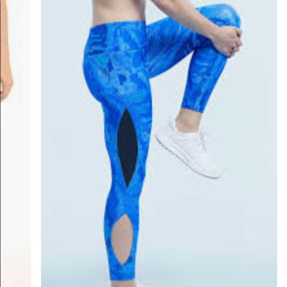 Marika 25” Ankle Powertek Jungle Blue Pant